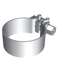 MagnaFlow Clamp 2.50inch TORCA SS 1.25inch 10pk