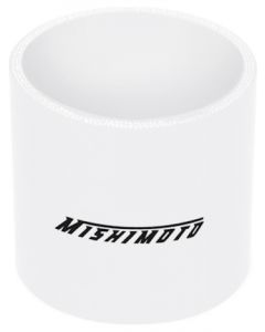 Mishimoto 3.0" Straight Coupler White