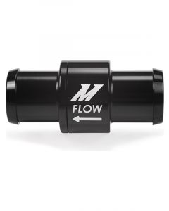 Mishimoto One-Way Check Valve 3/4in Aluminum Fitting Black