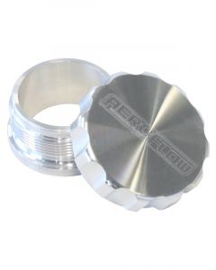 Aeroflow 1-1/2 Inch Billet Aluminium Weld-On Filler With Raw Cap