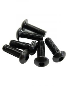 NRG Steering Wheel Screw Upgrade Kit Flat Black