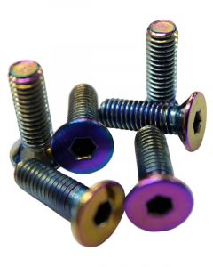 NRG Steering Wheel Screw Upgrade Kit Conical Neochrome