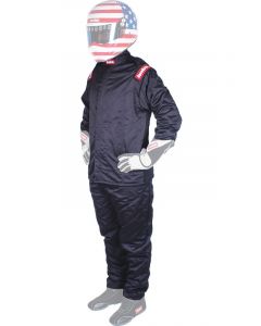 RaceQuip Black Chevron-5 Jacket SFI-5 Large