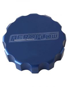 Aeroflow Billet Radiator Cap Cover Suit Small Cap Blue