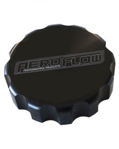 Aeroflow Billet Radiator Cap Cover Suit Small Cap Black