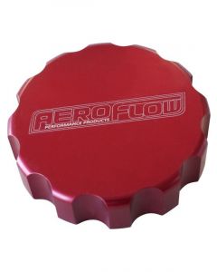 Aeroflow Billet Radiator Cap Cover Suit Small Cap Red