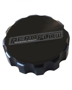 Aeroflow Billet Radiator Cap Cover Suit Large Cap Black