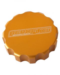 Aeroflow Billet Radiator Cap Cover Suit Large Cap Gold