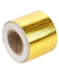Torque Solution Gold Reflective Heat Tape 2in x 15ft