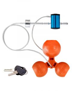 Curt Universal Tri-Ball Trailer Coupler Lock Fits 1-7/8in 2in 2-5/16in