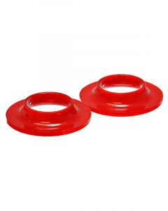 Energy Suspension Coil Spring Isolator Set 2 1/8in ID 4 1/8in OD 13/16in Red