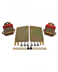 Energy Suspension Conversion Motor Mount Set Red