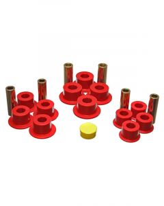 Energy Suspension Rear Leaf Spring Bushing For Chevy Rear Leaf Spring Set Red
