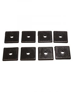Energy Suspension Leaf Spring Pad 2In. Sq X 7/16In. Id X 1/4in.
