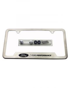 Ford Racing Stainless Steel Ford Performance License Plate Frame