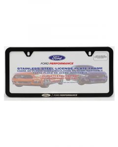 Ford Racing For Ford Performance Slim License Plate Frame Black Sta