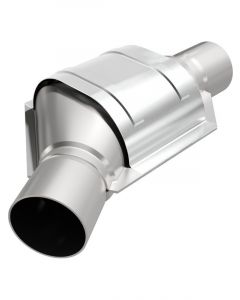 MagnaFlow Converter Universal 2.25 Angled Inlet OEM