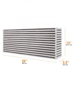Mishimoto Universal Air-to-Air Intercooler Core 20in / 7.8in / 3.5in
