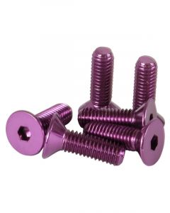 NRG Steering Wheel Screw Upgrade Kit Conical Purple