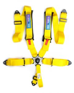 NRG 5PT 3in. Seat Belt Harness / Cam Lock Yellow