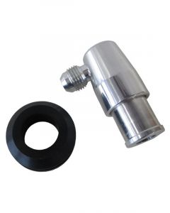 Aeroflow Billet PCV Valve With -6AN Polished