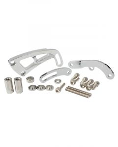 Aeroflow Alloy Power Steering Bracket Mid mount Passenger Side