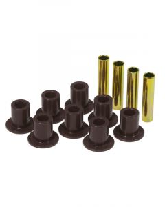 Prothane For 87-96 Jeep Front Spring & Shackle Bushings Black