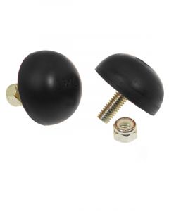 Prothane Universal Bump Stop 11/16X1 5/8 Dia Btn Black