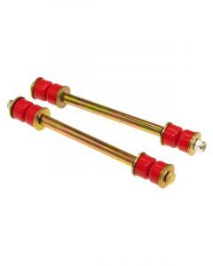 Prothane Universal End Link Set 7 3/8in Mounting Length Red
