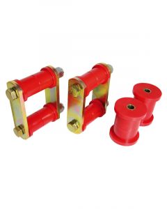 Prothane For 64-73 Ford Mustang Rear Spring Bushings w/ HD Shackle Kit…