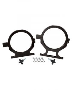 Aeroflow Nitrous Bottle Brackets Black For 10lb. & 15lb Bottles
