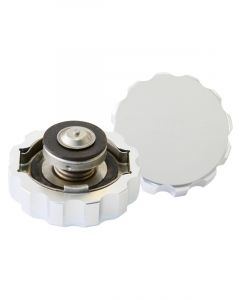 Aeroflow Billet Radiator Cap Small Style Ploished For 32mm Water Neck AF64-5032P