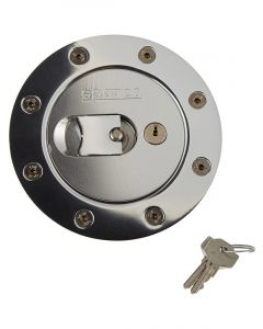 Sparco Fuel Cap Locking Brushed Alum