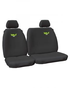 Hulk 4X4 HD Canvas Seat Covers For Toyota 70 Ser L/C Ute Front 3/4 Bench
