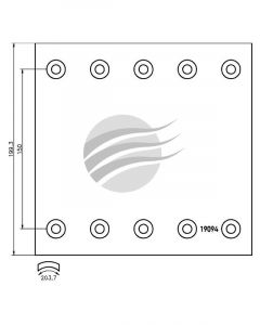 Textar Commercial Lining For BPW