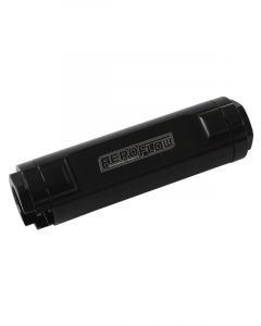Aeroflow Dual Push On EFI Fuel Fitting  Black