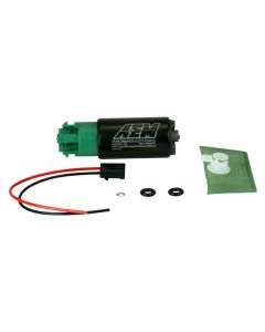 AEM Fuel Pump Electric In-Tank 340 lph at 43 psi 11mm Hose Barb Inlet 8mm Outlet