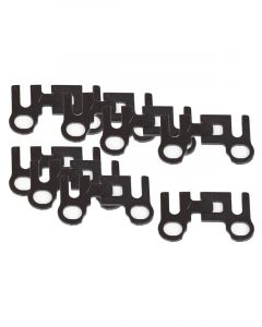 AFR Pushrod Guide Plate 5/16" Pushrod Flat Steel Black For SBC Ford Set of 8