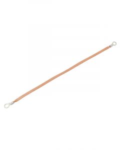 Allstar Performance Ground Strap Gauge 24" Long 5/16" Wide 3/8" Ring terminals 