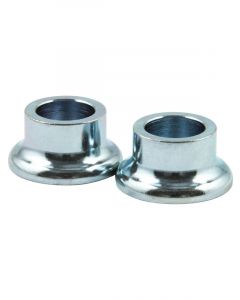 Allstar Performance Tapered Spacer 1/2 in ID 1/2 in Thick Zinc Plated Set of 10