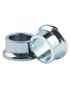 Allstar Performance Tapered Spacer 5/8 in ID 1/2 in Thick Steel Plated Set of 10