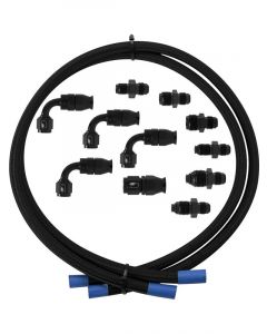 Billet Specialties Power Steering Hose Kit Fittings Pump Mount Reservoirs Kit 