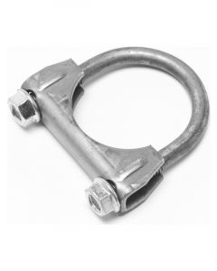 Dynomax Exhaust Clamp U-Clamp 2 in Diameter Steel Natural Each