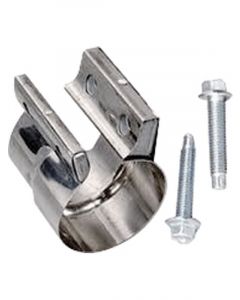 Dynomax Exhaust Band Clamp 2-1/4" Diameter 3" Wide Band Lap Joint Stainless