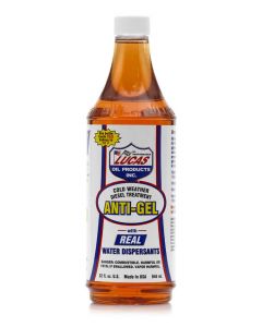 Lucas Oil Fuel Additive Cold Weather Anti-Gel Water Remover 1L Bottle