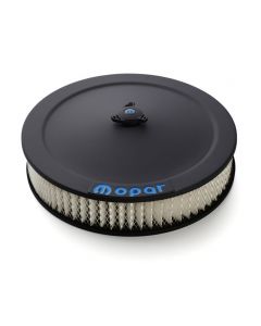 Proform Carburettor Air Cleaner Kit 14in. Dia Blue For Mopar with Emblem Black
