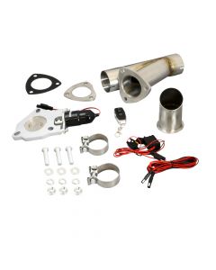 Patriot Exhaust Cut-Out Electric Clamp-On Single 2-1/2" Pipe Diameter