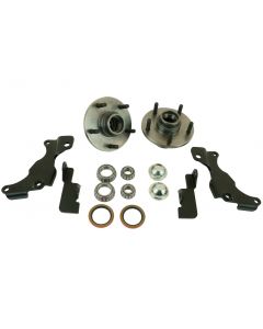 Ridetech Brake System TruTurn Front Caliper Brackets Hubs Dust Cap 