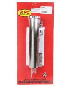Racing Power Co-Packaged Recovery Tank 10" tall 2" Diameter 1/4" Hose 