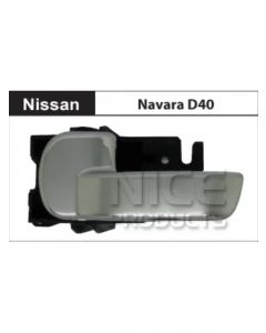 Nice Inner Door Handle For Nissan D40 Navara Rhf & Rhr